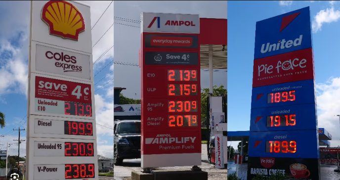 Giá Xăng Úc Giảm Dưới $2/lít Tại Tất Cả Các Bang