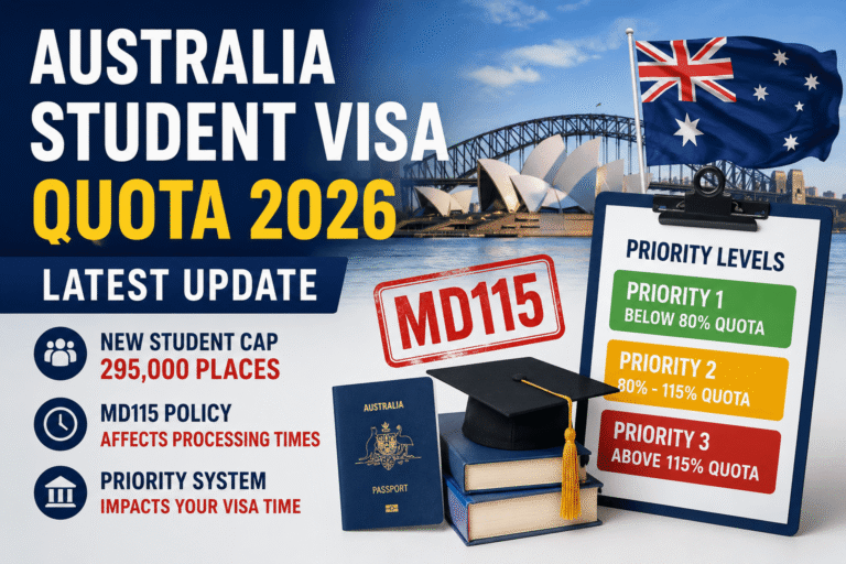 Australia updates 2026 international student cap: Latest figures directly impact visa applications