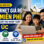 Người thu nhập thấp tại Úc có thể được miễn phí hoặc giảm mạnh chi phí internet