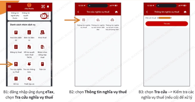 Cách kiểm tra nợ thuế trước