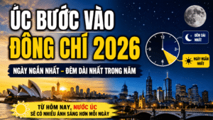 Úc Bước Vào Đông Chí 2026: Ngày Ngắn Nhất, Đêm Dài Nhất Trong Năm