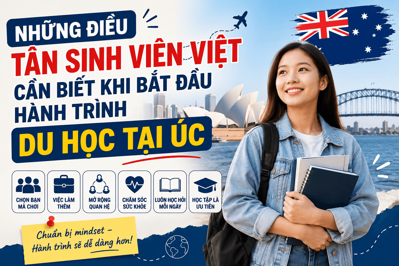 Những điều sinh việt cần biết khi bắt đầu hành trình du học tại Úc