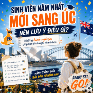 Sinh Viên Năm Nhất Mới Sang Úc Nên Lưu Ý Điều Gì? Những Kinh Nghiệm Giúp Bạn Thích Nghi Nhanh Hơn