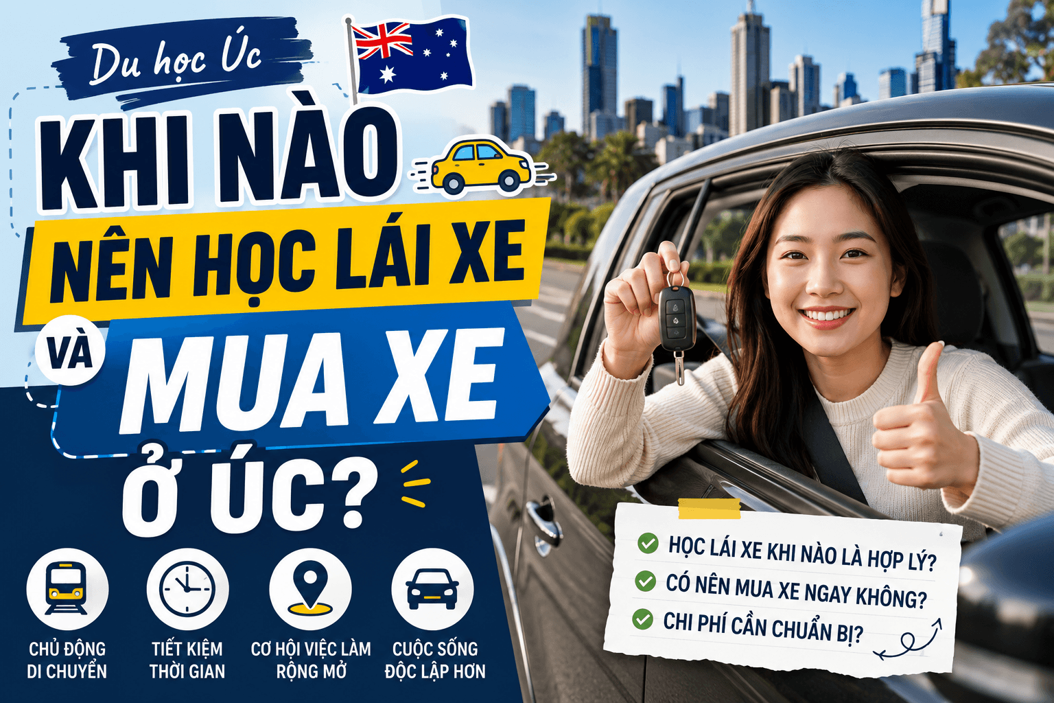 When Should International Students in Australia Learn to Drive and Buy a Car?