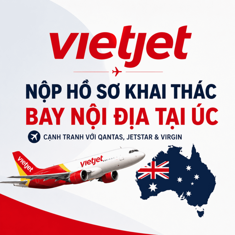 Vietjet Applies to Operate Domestic Flights Across Australia