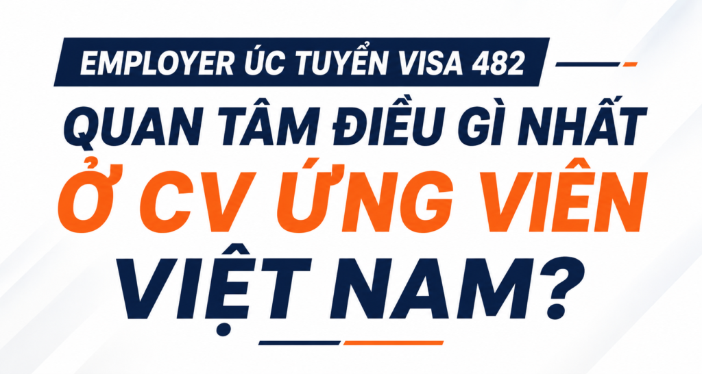 CV Visa 482 Úc