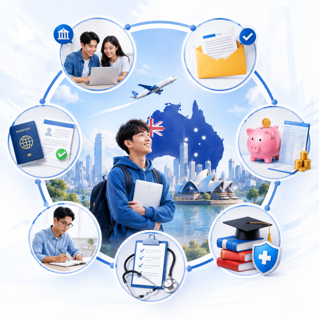 Nộp hồ sơ Du học Úc tháng 2/2027