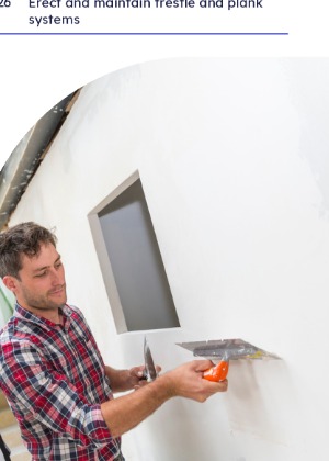 Certificate III in Solid Plastering