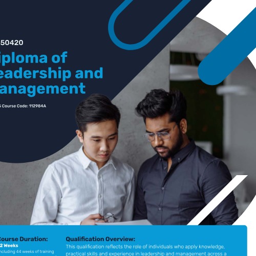 Diploma of Leadership and Management