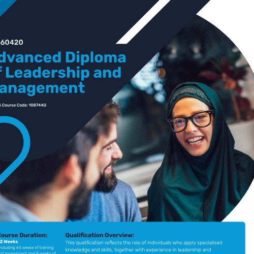Advanced Diploma of Leadership and Management