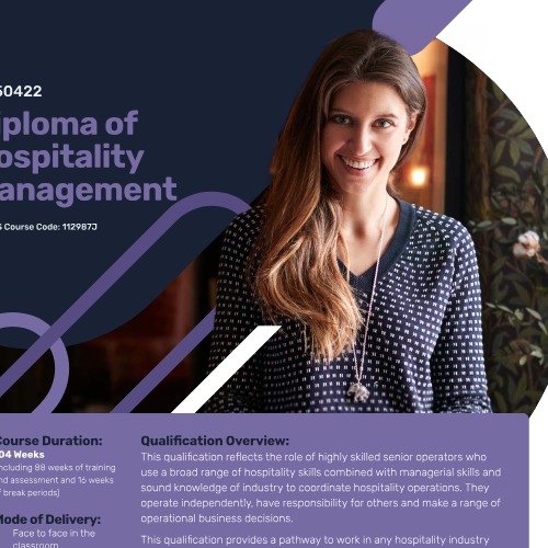 Diploma of Hospitality Management